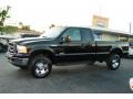 2005 Black Ford F350 Super Duty XLT SuperCab 4x4  photo #15