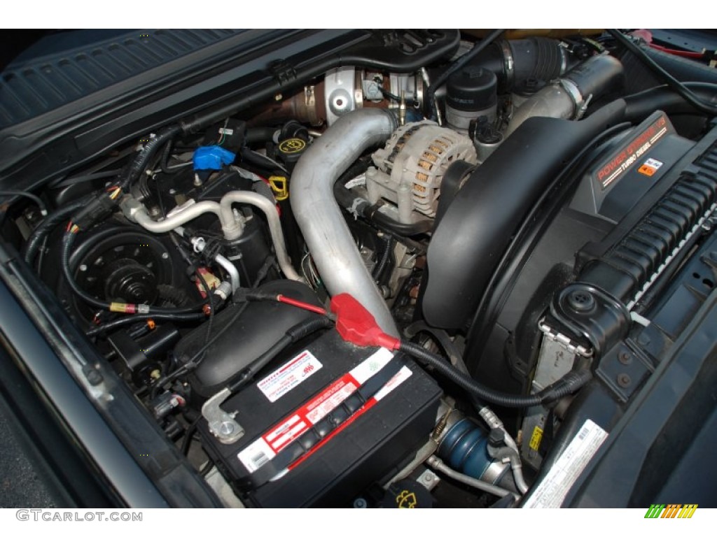 2005 Ford F350 Super Duty XLT SuperCab 4x4 6.0 Liter OHV 32-Valve Power Stroke Turbo Diesel V8 Engine Photo #54883543