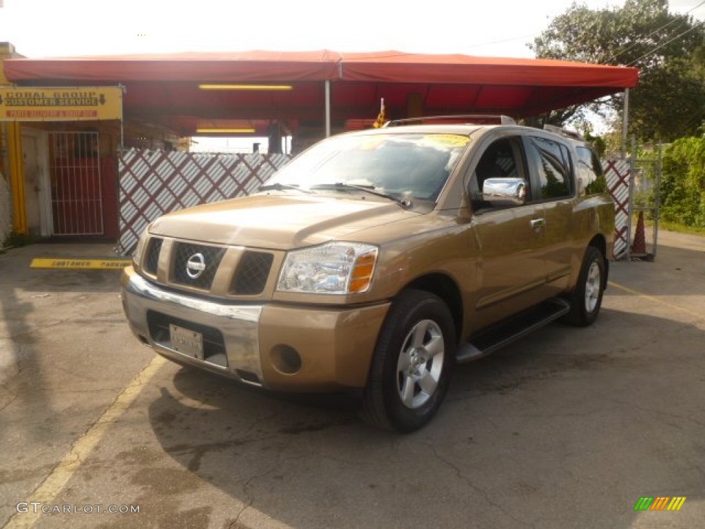 Sahara Gold Metallic 2004 Nissan Armada SE Exterior Photo #54883572