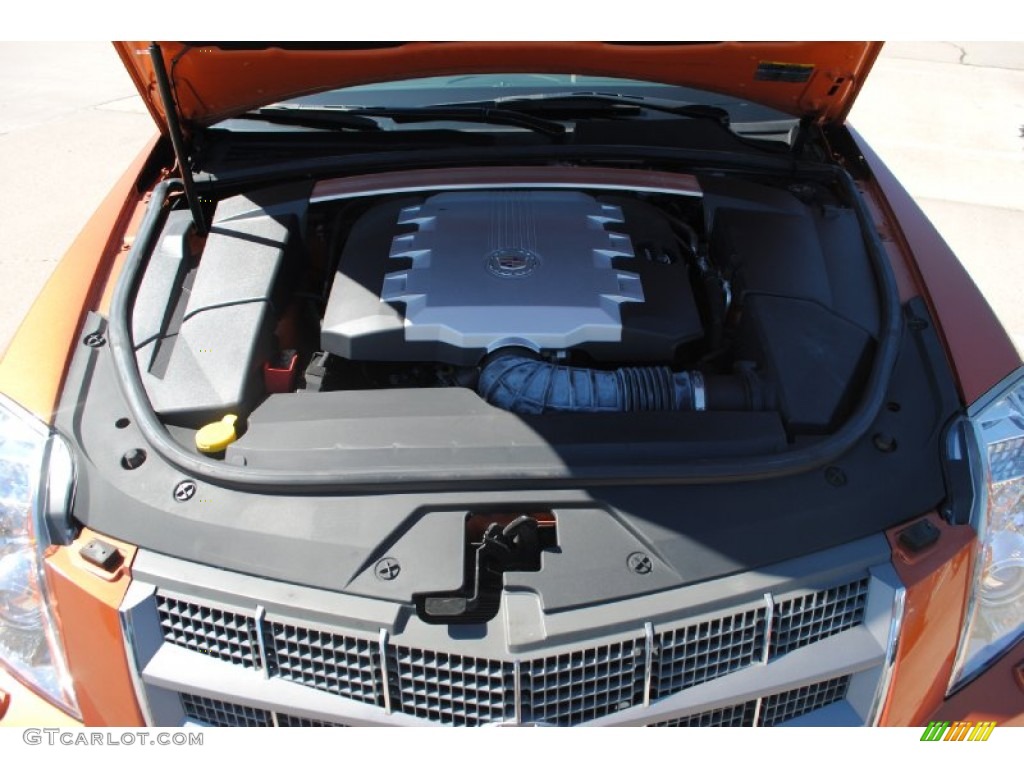 2008 Cadillac CTS Hot Lava Edition Sedan Engine Photos