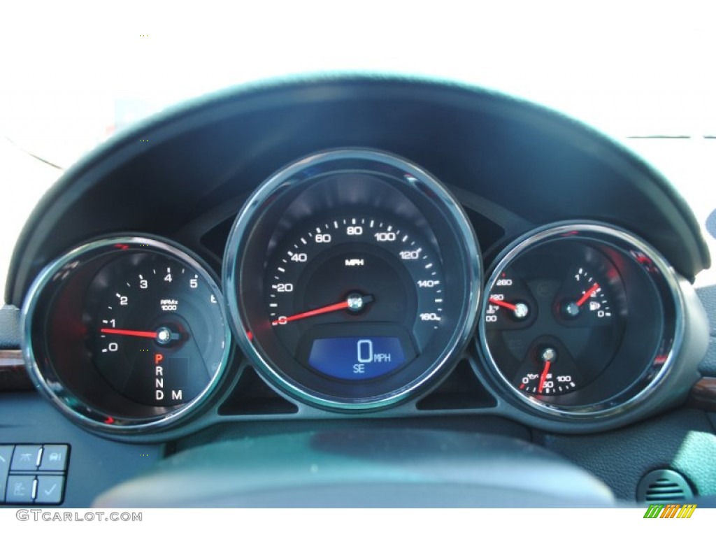 2008 Cadillac CTS Hot Lava Edition Sedan Gauges Photo #54884197