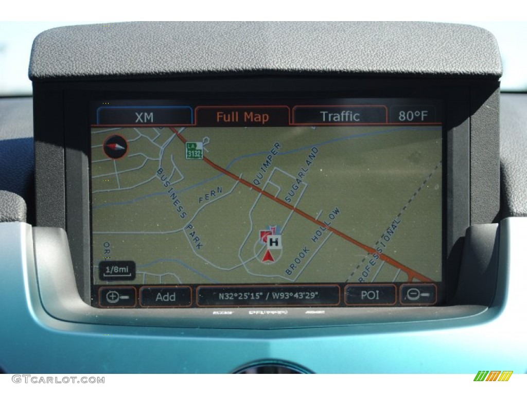 2008 Cadillac CTS Hot Lava Edition Sedan Navigation Photos