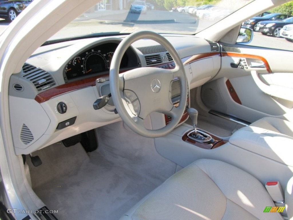 2004 S 430 Sedan - Brilliant Silver Metallic / Ash photo #9