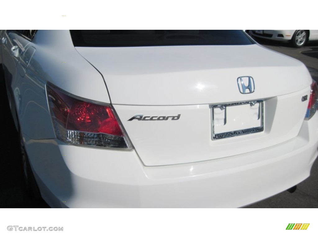 2009 Accord LX Sedan - Taffeta White / Ivory photo #15