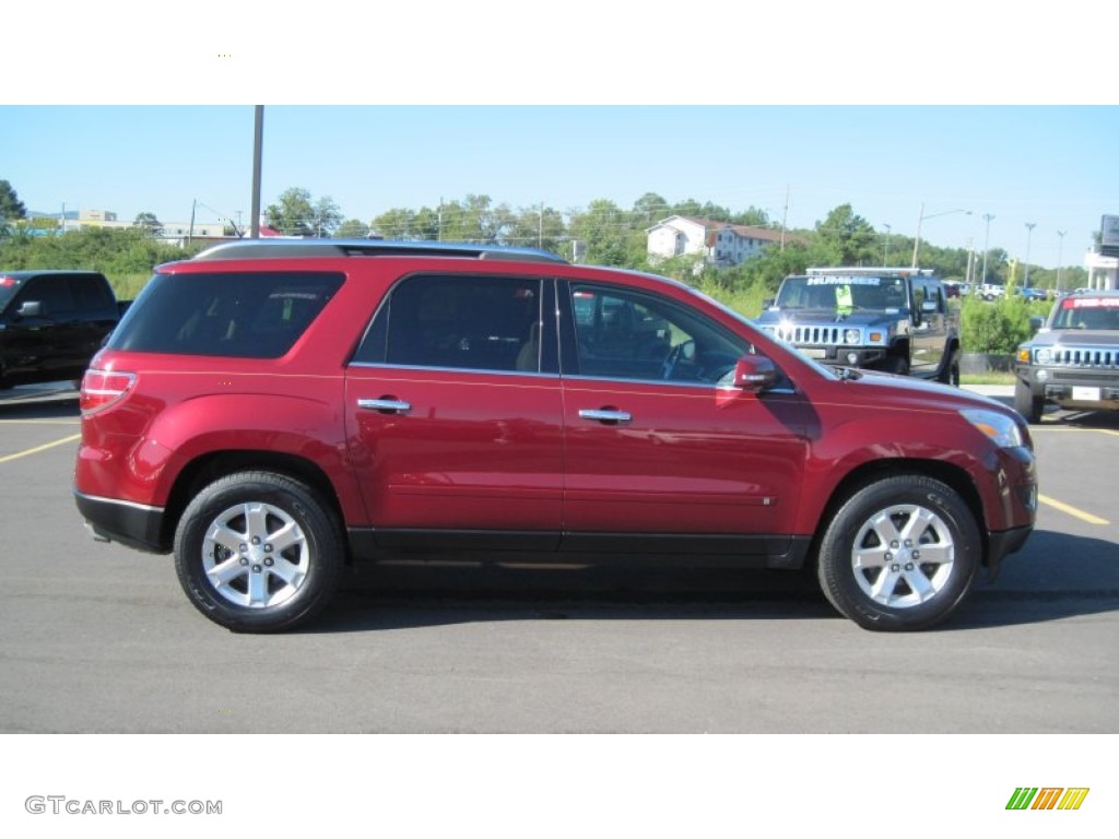 Red Jewel 2008 Saturn Outlook XR AWD Exterior Photo #54885583