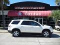 2010 Summit White GMC Acadia SLE  photo #1