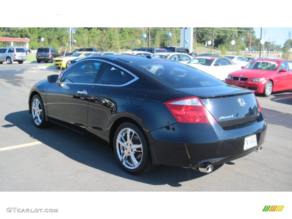 Nighthawk Black Pearl 2008 Honda Accord EX-L V6 Coupe Exterior Photo #54885793