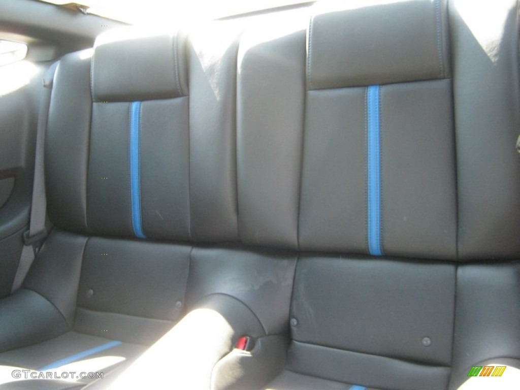 2010 Mustang GT Premium Coupe - Grabber Blue / Charcoal Black/Grabber Blue photo #15