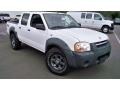 Cloud White - Frontier XE Crew Cab 4x4 Photo No. 3