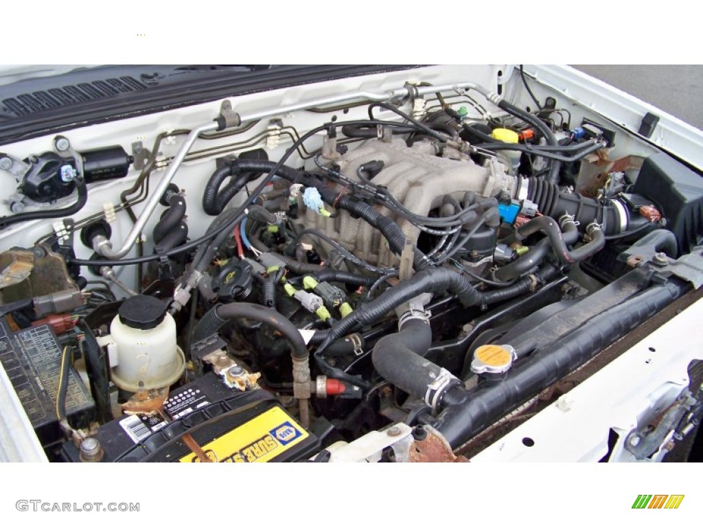 2002 Nissan Frontier XE Crew Cab 4x4 3.3 Liter SOHC 12-Valve V6 Engine Photo #54886570