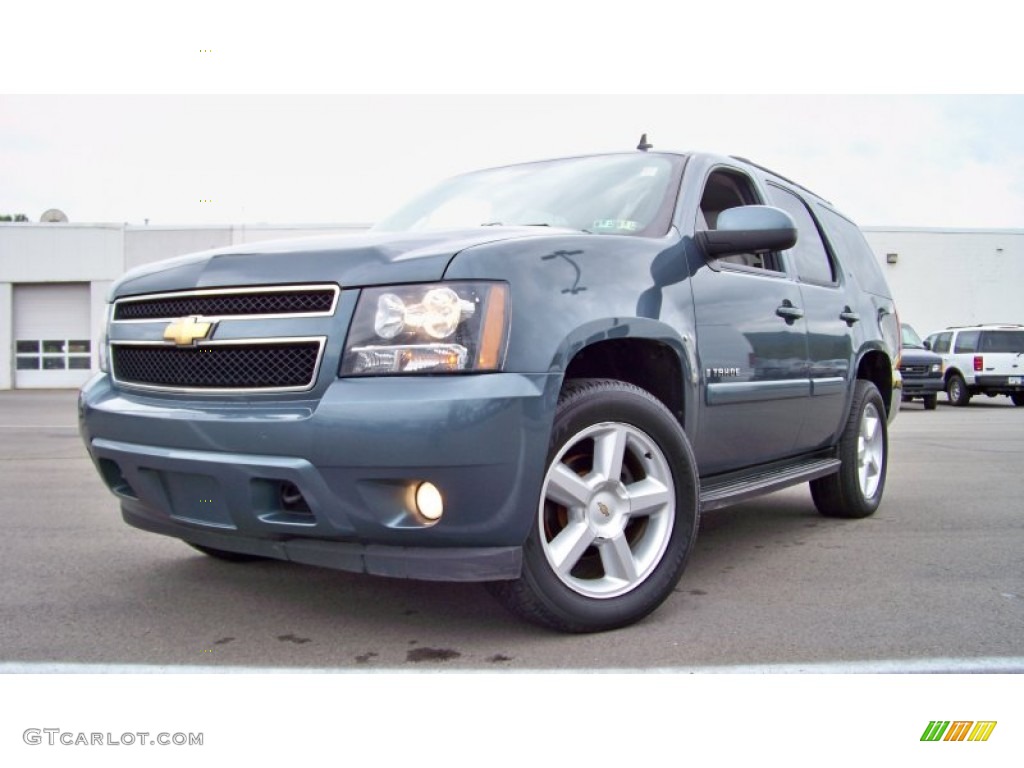 Blue Granite Metallic 2008 Chevrolet Tahoe LT 4x4 Exterior Photo #54887074