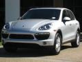 2012 Classic Silver Metallic Porsche Cayenne S Hybrid  photo #1