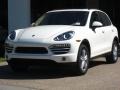 2012 Sand White Porsche Cayenne   photo #1