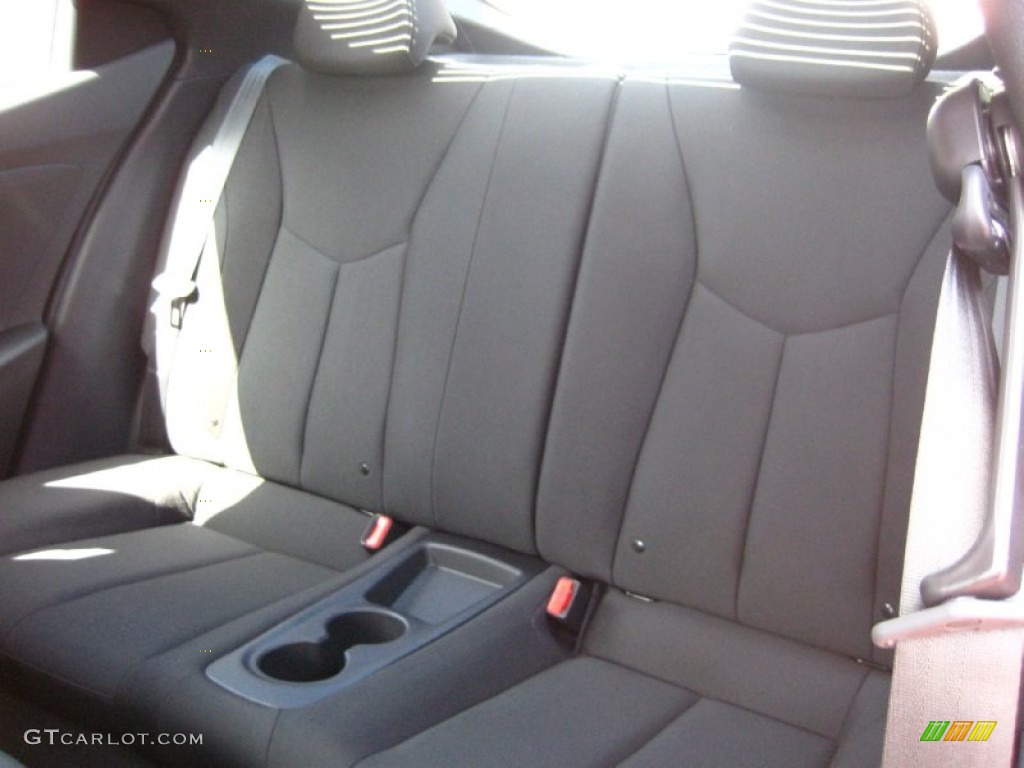 Black Interior 2012 Hyundai Veloster Standard Veloster Model Photo #54887584