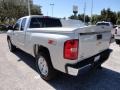 2011 Sheer Silver Metallic Chevrolet Silverado 1500 LTZ Extended Cab 4x4  photo #3