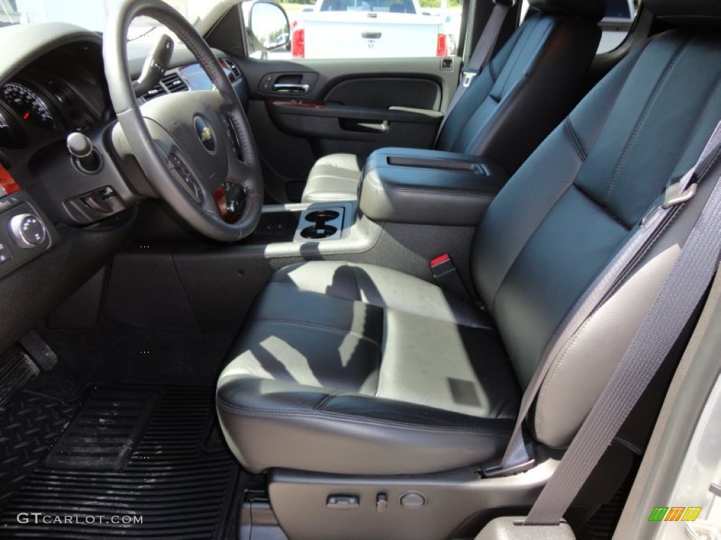 2011 Silverado 1500 LTZ Extended Cab 4x4 - Sheer Silver Metallic / Ebony photo #4