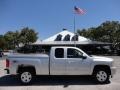 Sheer Silver Metallic - Silverado 1500 LTZ Extended Cab 4x4 Photo No. 9