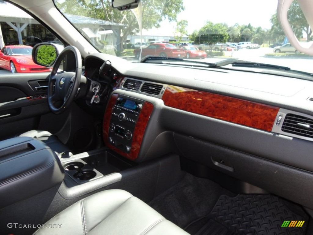 2011 Silverado 1500 LTZ Extended Cab 4x4 - Sheer Silver Metallic / Ebony photo #11