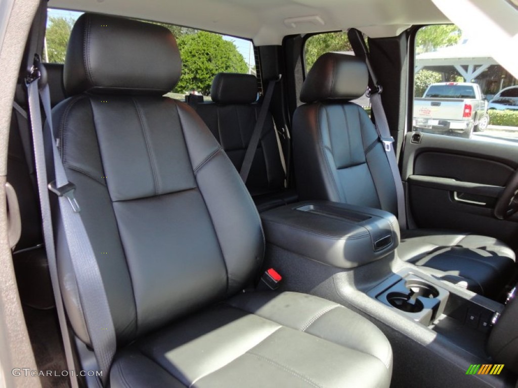 2011 Silverado 1500 LTZ Extended Cab 4x4 - Sheer Silver Metallic / Ebony photo #12