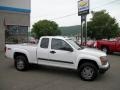 2008 Summit White Chevrolet Colorado LT Extended Cab 4x4  photo #3