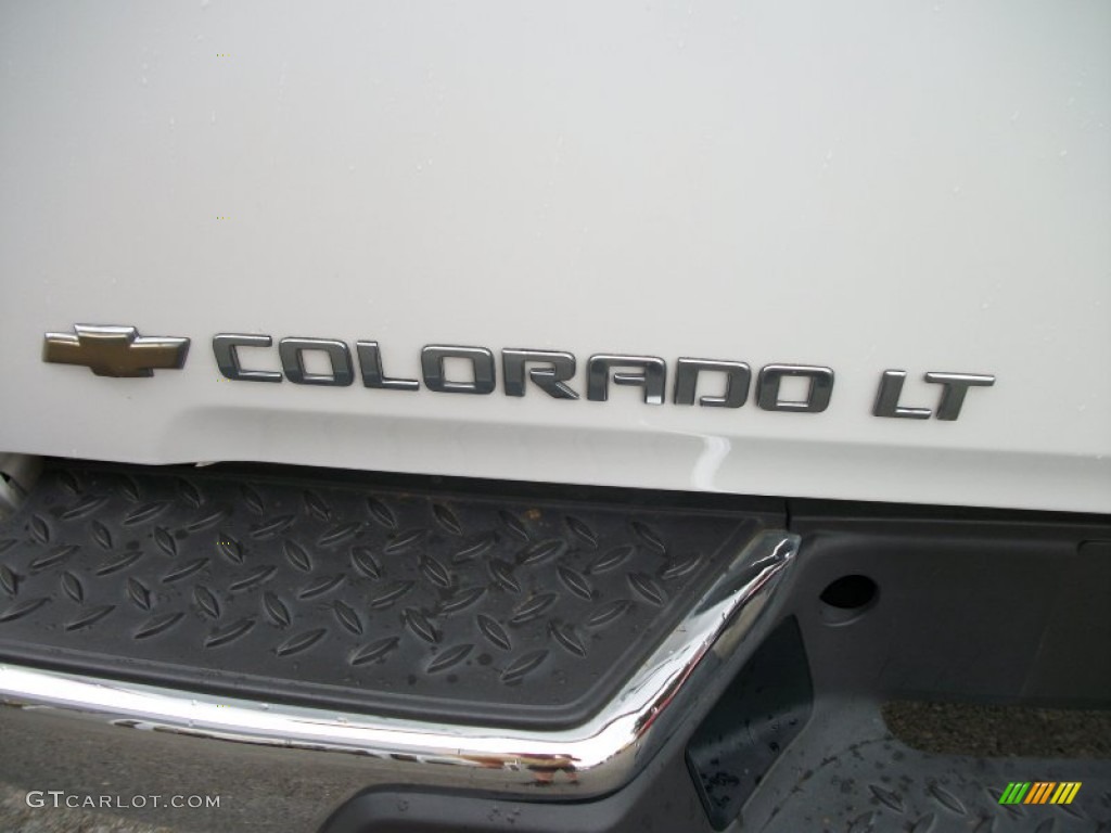 2008 Colorado LT Extended Cab 4x4 - Summit White / Ebony photo #15
