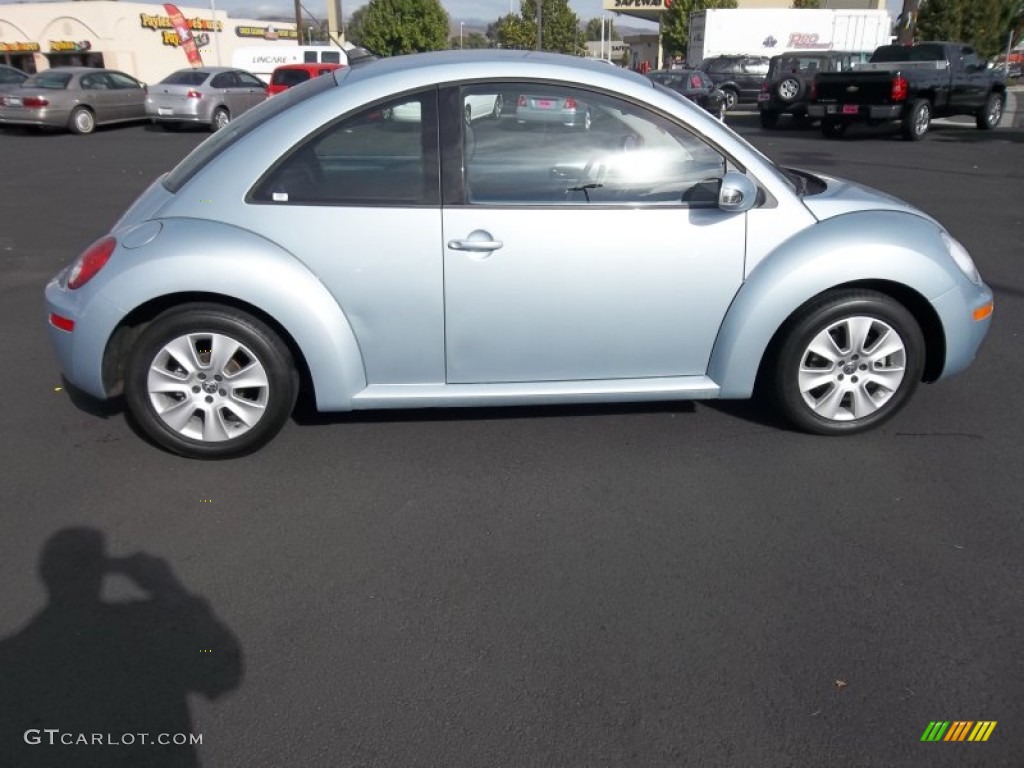 Heaven Blue Metallic 2009 Volkswagen New Beetle 2.5 Coupe Exterior Photo #54890488