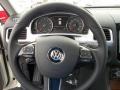 Black Anthracite 2012 Volkswagen Touareg VR6 FSI Lux 4XMotion Steering Wheel