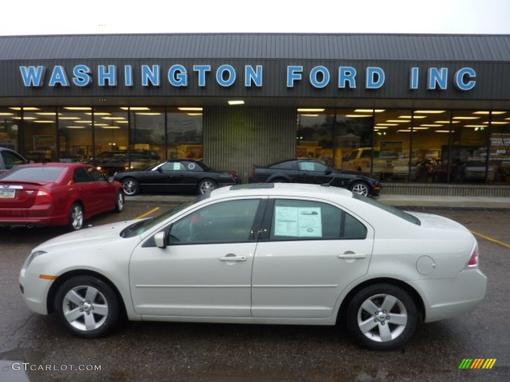 2008 Fusion SE V6 AWD - Light Sage Metallic / Charcoal Black photo #1