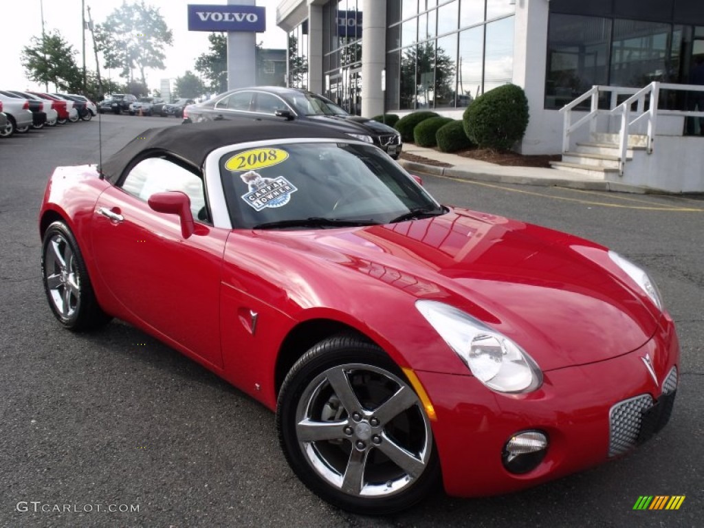 Aggressive Red 2008 Pontiac Solstice Roadster Exterior Photo #54892648