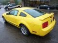 2005 Screaming Yellow Ford Mustang V6 Premium Coupe  photo #2