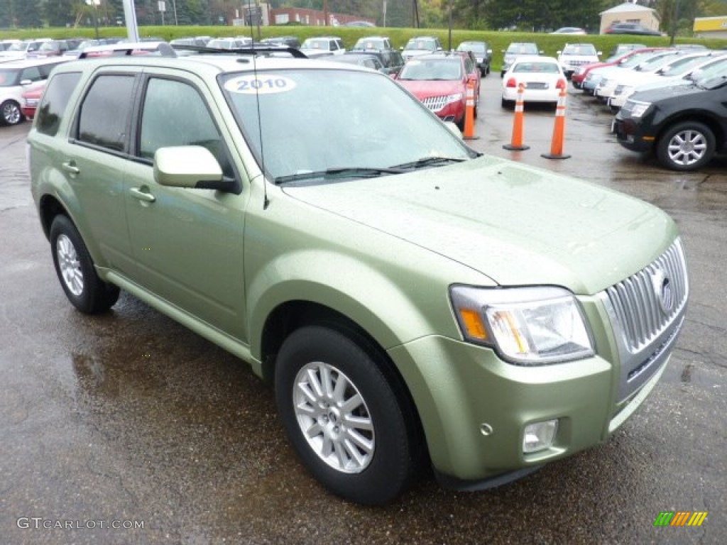 Kiwi Green Metallic 2010 Mercury Mariner I4 Premier 4WD Exterior Photo #54893092