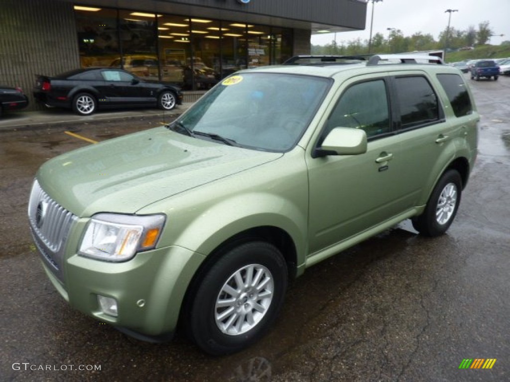Kiwi Green Metallic 2010 Mercury Mariner I4 Premier 4WD Exterior Photo #54893109