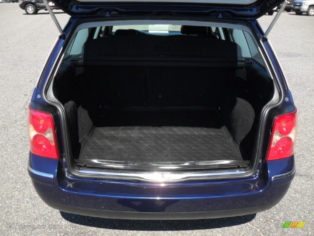 2004 Passat GLS Wagon - Blue Graphite Metallic / Anthracite photo #17