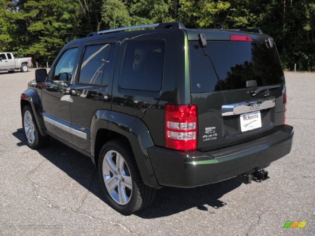 2012 Liberty Jet 4x4 - Natural Green Pearl / Dark Slate Gray photo #2