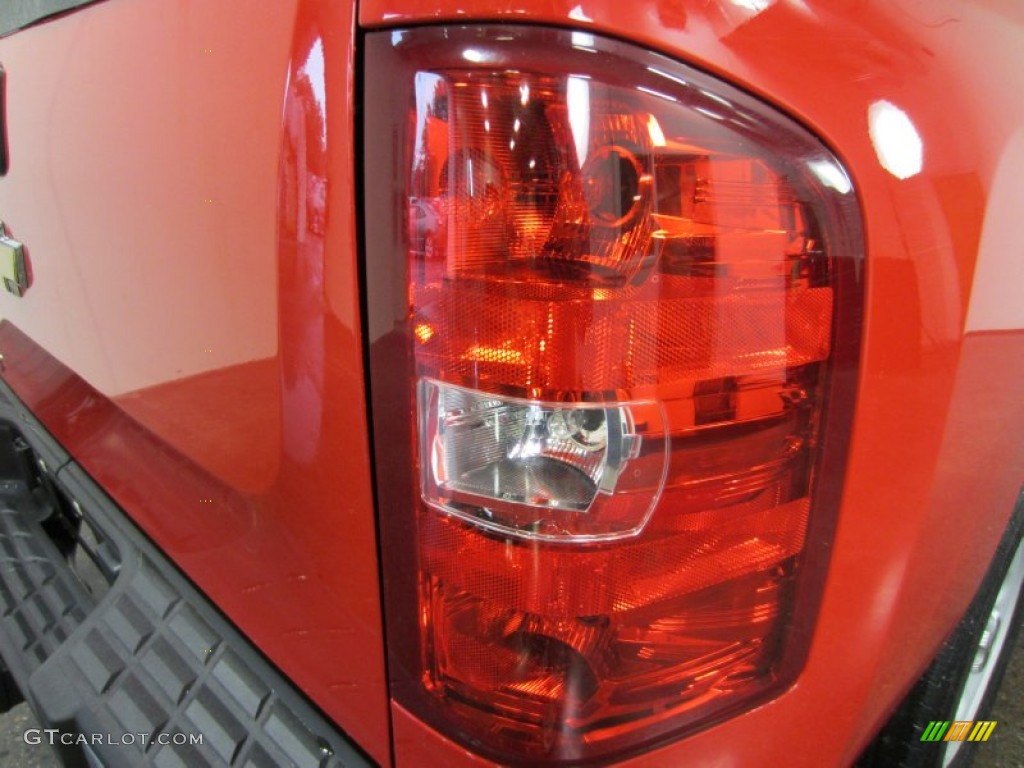 2010 Silverado 1500 Regular Cab - Victory Red / Dark Titanium photo #12