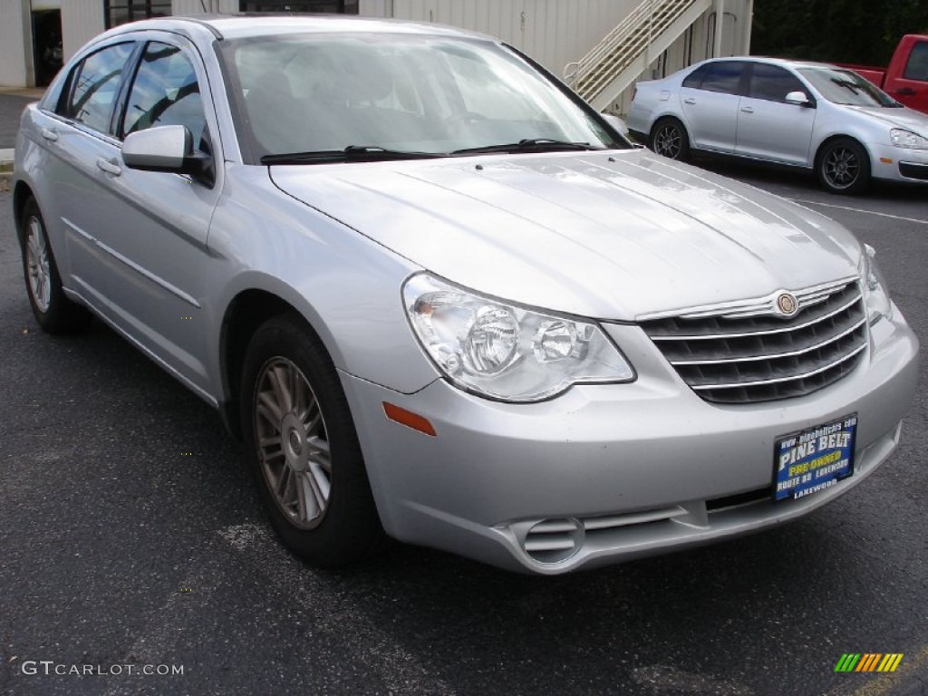 2007 Sebring Touring Sedan - Bright Silver Metallic / Dark Slate Gray/Light Slate Gray photo #3