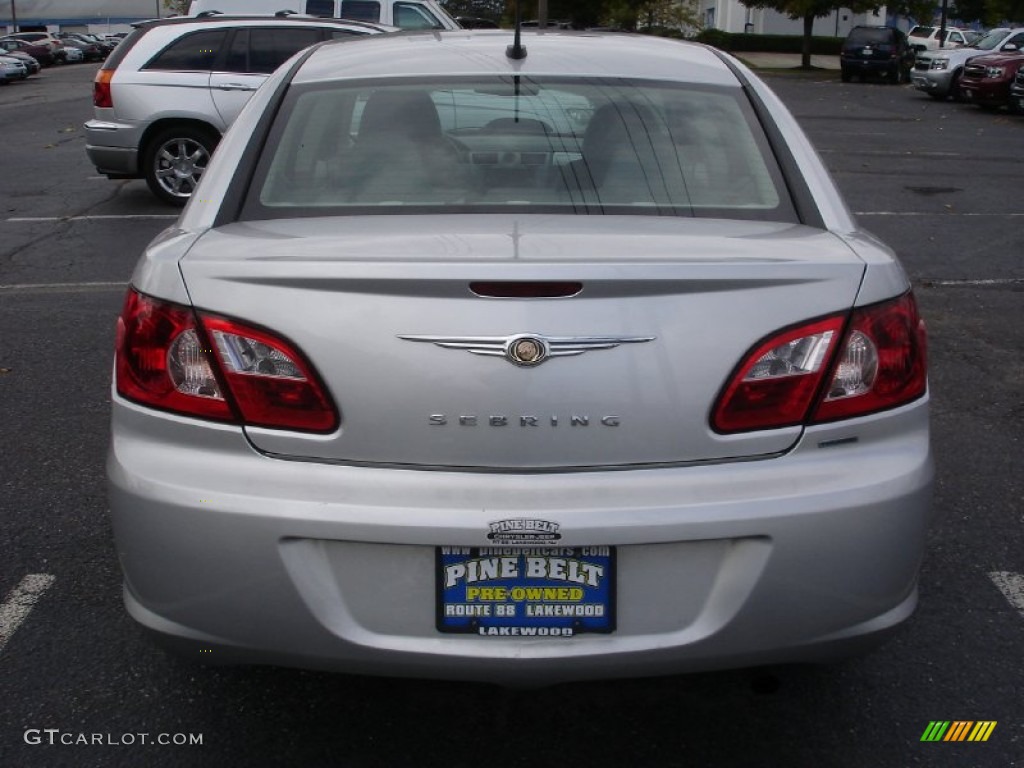 2007 Sebring Touring Sedan - Bright Silver Metallic / Dark Slate Gray/Light Slate Gray photo #5