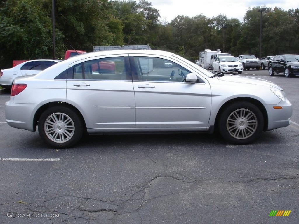 2007 Sebring Touring Sedan - Bright Silver Metallic / Dark Slate Gray/Light Slate Gray photo #7
