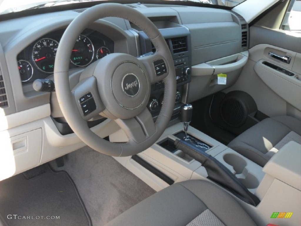 Pastel Pebble Beige Interior 2012 Jeep Liberty Sport Photo #54894925