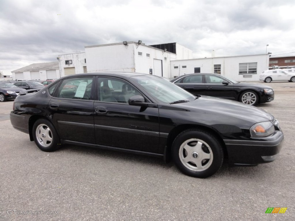 2000 Impala LS - Black / Medium Gray photo #6