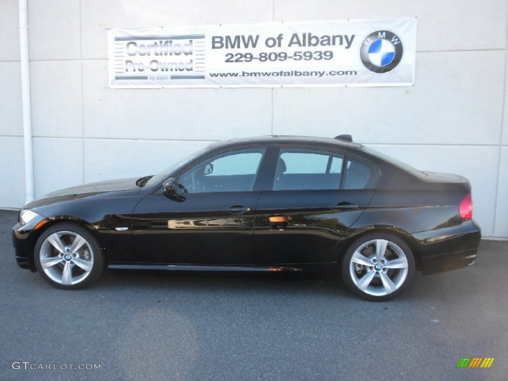 Jet Black BMW 3 Series