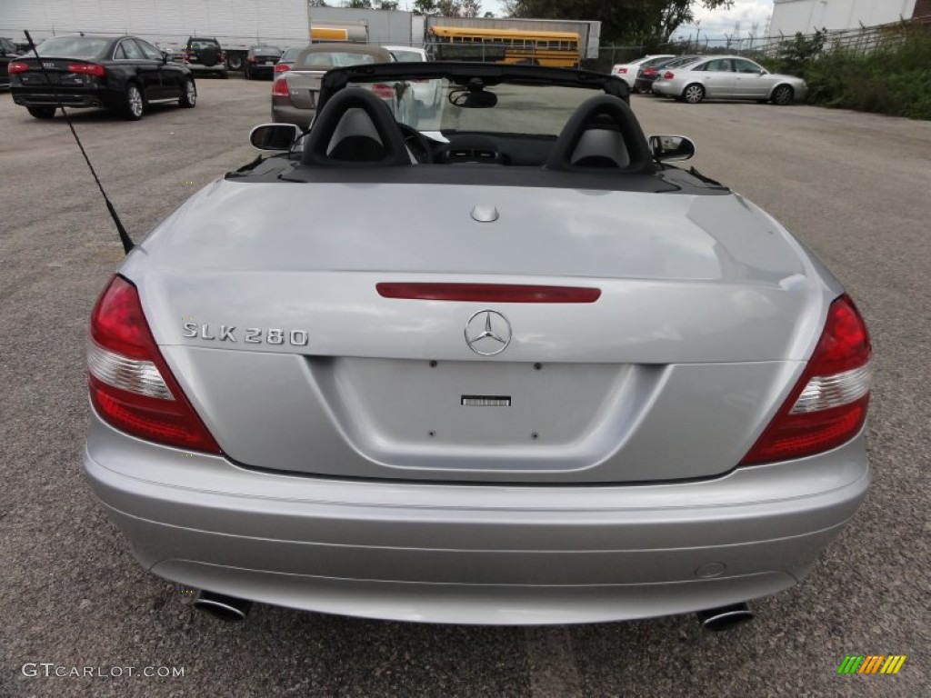 Iridium Silver Metallic 2006 Mercedes-Benz SLK 280 Roadster Exterior Photo #54896414