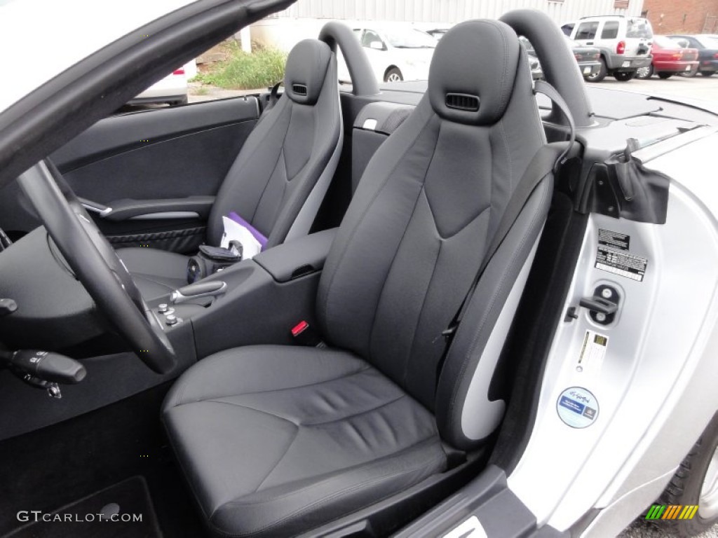 Black Interior 2006 Mercedes-Benz SLK 280 Roadster Photo #54896485