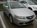 2004 Satin Silver Metallic Acura TSX Sedan  photo #2