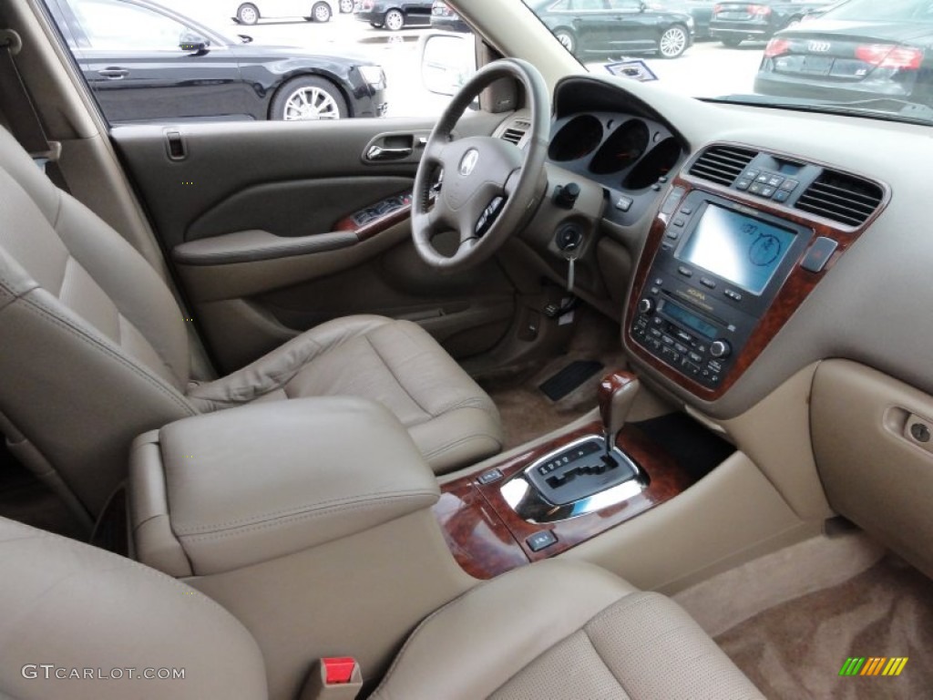 2004 MDX Touring - Aspen White Pearl / Saddle photo #20