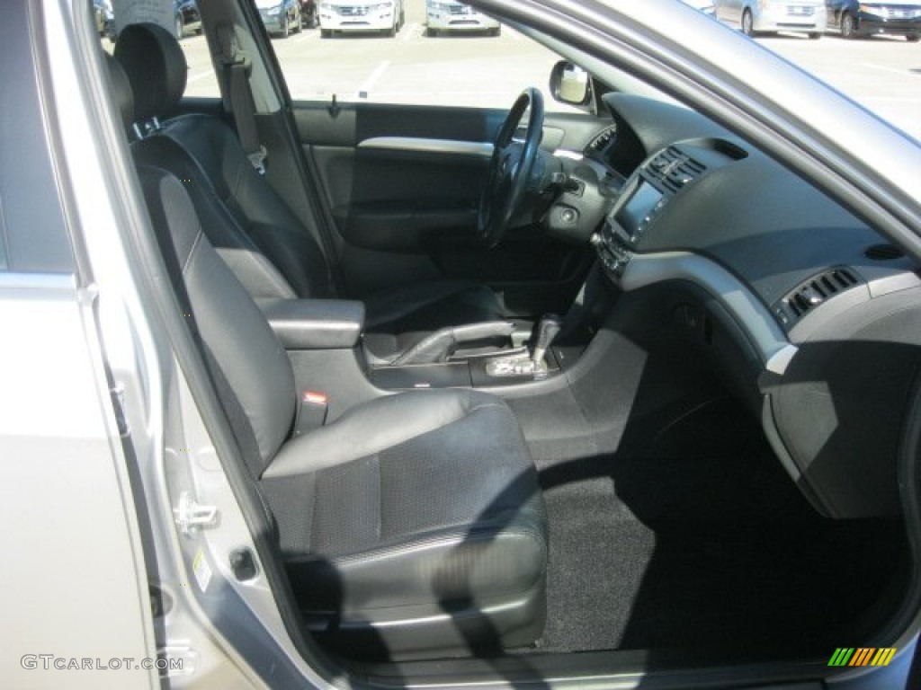 Ebony Interior 2004 Acura TSX Sedan Photo #54897014