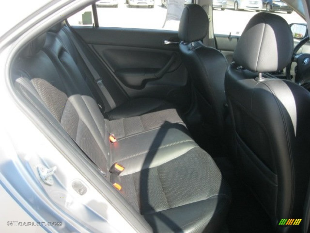 Ebony Interior 2004 Acura TSX Sedan Photo #54897023
