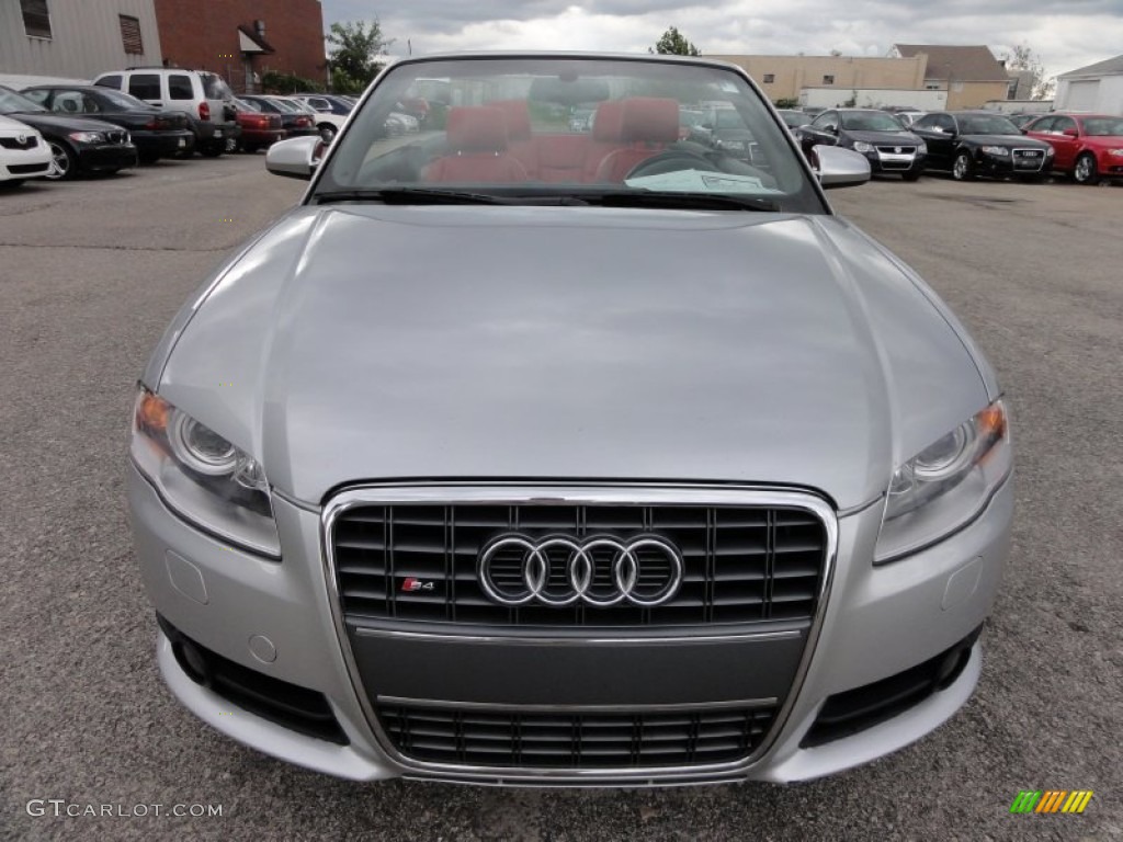 Bright Silver Metallic 2007 Audi S4 4.2 quattro Cabriolet Exterior Photo #54897311