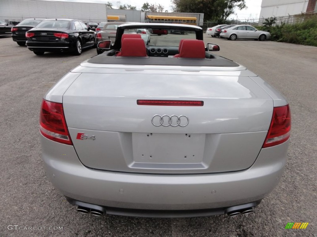 Bright Silver Metallic 2007 Audi S4 4.2 quattro Cabriolet Exterior Photo #54897365