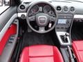 2007 Audi S4 Red Interior Dashboard Photo